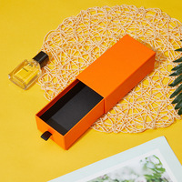 Emballage de boîte de tiroir de papier de couleur de logo fait sur commande en gros de haute qualité pour le cosmétique de parfum