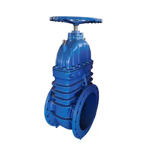 BIG Size Cast Iron Stem Hard Sealing Wedge Flange Type Manual High Temperature Resistant Gate Valve