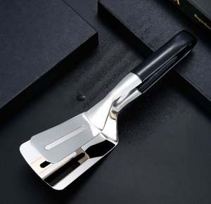 Pince de cuisine multifonction en acier inoxydable pour poisson, steak, barbecue, pain, crêpes, résistante à la chaleur, facile à nettoyer - Product Image 4