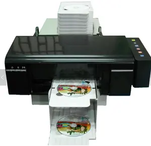 Printer Kartu Plastik PVC Inkjet Otomatis Tiongkok untuk Pencetak Kartu ID