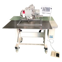 Machine à coudre industrielle programmable multifonctionnelle à lit plat pour sacs en cuir et chaussures, informatisée, haute vitesse, automatique