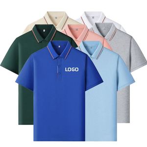 Camiseta Polo de Algodón y Poliéster para Hombre, Lisa, Informal, Uniforme, Bordada, Estampada, Personalizada con Logotipo - Product Image 1