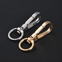 Porte-clés de luxe avec mousqueton à ressort et connecteur à anneau pivotant, accessoires pour loisirs créatifs, breloques de sac et cordons de sac