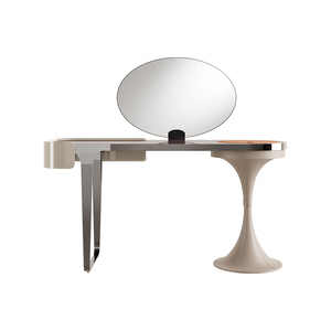 Moment Light Luxury Dressing <b>Table</b> Cloakroom Italian Villa Designer Makeup <b>Table</b> <b>Bed</b> End High-end B Made in China Moment L - Product Image 3