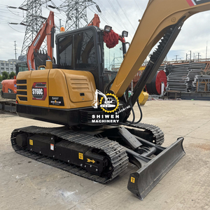 รถขุด Sany Sy60 เครื่องยนต์ Kubota V2607 ของแท้จากจีน สำหรับงานเกษตรและก่อสร้าง พร้อมใบมีดดันดิน Sy55 Sy65 Sy70 - Product Image 2