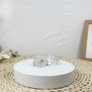 โหลแก้วสีดำเข้มพร้อมฝาปิด CR ภาชนะทรงกลมสำหรับเด็ก - Product Image 2