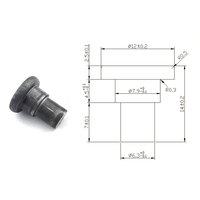 Rivets sur mesure usinés pour étagères, épaisseur de bord 1.5MM, 2mm, 10mm, 12mm, 16mm, 20mm, Prix