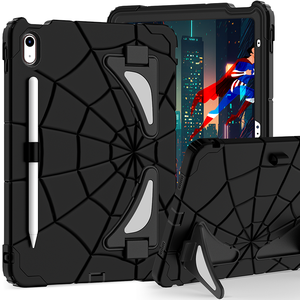 Funda Universal de Silicona a Prueba de Golpes para <span class=keywords><strong>iPad</strong></span> 10.ª Generación 10.9 2022 <span class=keywords><strong>A2696</strong></span> / 11.ª Generación A16 2025 A3354, con Soporte Plegable para Niños - Product Image 1