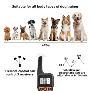 Venta al por mayor dispositivo de entrenamiento de perros de <span class=keywords><strong>1000m</strong></span>, <span class=keywords><strong>collar</strong></span> de plástico con <span class=keywords><strong>control</strong></span> remoto para entrenamiento antiladridos, <span class=keywords><strong>control</strong></span> de ladridos de mascotas - Product Image 4