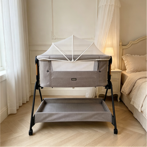 Culla Basculante di Sicurezza per Neonati e Bambini, <span class=keywords><strong>Lettino</strong></span> <span class=keywords><strong>da</strong></span> <span class=keywords><strong>Affiancare</strong></span> <span class=keywords><strong>al</strong></span> <span class=keywords><strong>Letto</strong></span>, Culla per Neonati, Bestseller - Product Image 6