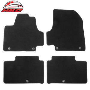 Alfombrillas para Hyundai Ioniq 5 4DR 22-24, delanteras y traseras, de terciopelo, 4 piezas - Negro - Product Image 1
