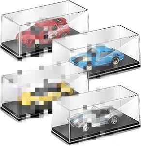 Venta al por mayor de moda claro personalizado rectángulo almacenamiento vehículos juguete coche modelo caja de presentación - Product Image 3