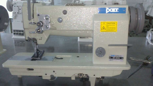 DT4420 Double Needle Heavy Duty Compound Feed Straight <b>Walking</b> Foot Sewing <b>Machine</b> Price - Product Image 2
