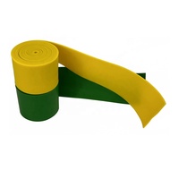 Bandas de Yoga Antideslizantes con Logotipo Personalizado, Juego de Bandas de Resistencia de Látex para Cadera y Glúteos, con Bolsa de Transporte, para Entrenamiento Físico
