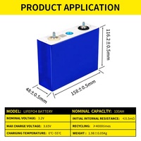 Batterie LiFePO4 LF105 au phosphate de fer et de lithium 3,2 V 100 Ah 105 Ah, stock UE, 3500 cycles, décharge 3C, pour stockage d'énergie solaire domestique et VR