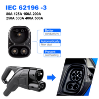 Connecteur de chargeur CC2 250A 300A 400A 500A pour station de recharge de voiture électrique, câble de charge EV PLUG