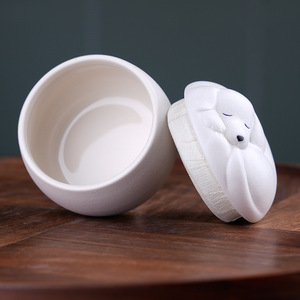 Urna Memorial em Cerâmica para Cães e Gatos, Ecológica, em Forma de Gota com Design Hermético - Product Image 3