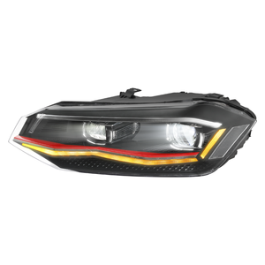 Faro a LED per <span class=keywords><strong>Volkswagen</strong></span> <span class=keywords><strong>POLO</strong></span> 2019-2024, 12V 6000K, Luci Diurne Modificate con Nuovo Design a Flusso d'Acqua Direzionale - Product Image 4