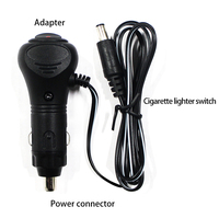 Barres lumineuses étanches 50 cm LED 12V pour bateau/caravane, KIT prêt pour le CAMPING avec adaptateur d'alimentation allume-cigare de véhicule 12V