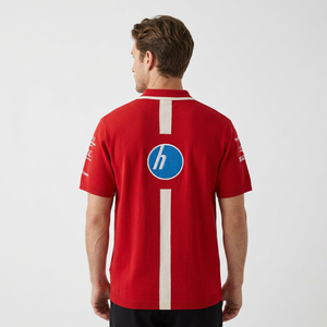 New Serene Woven Quick-Drying Breathable Embroidered Racing Motorcycle Suit for Men Off-Road Short Sleeve Sports <b>Top</b> - Product Image 2