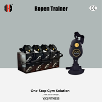 Ropen Trainer Unités de rangement individuelles sur pied, conception de base compacte, équipement professionnel pour installations de fitness YJCJ FITNESS