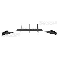 Car Rear Bumper Spoiler Lip Diffuser Modification Part For Renault Megane E-Tech 2021-2025 Bumper Protector Cover Accessories