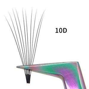 Pestañas DIY 10D 20D 30D 40D, Extensiones de Pestañas Individuales en Racimo Preformadas de 0.07 0.10MM - Product Image 4