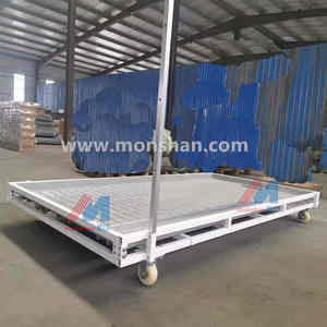 Table de croissance verticale V Track Trellis Posts Rolling Tables - Product Image 5