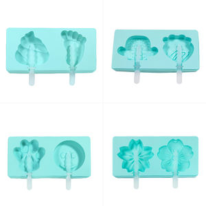 DUMO Moule à glace en silicone pour pied Sakura Smile DIY Homemade Mould avec couvercle - Product Image 5