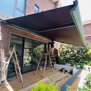 Toldo Retráctil Motorizado <span class=keywords><strong>de</strong></span> Aluminio, Resistente, <span class=keywords><strong>para</strong></span> Jardín o Techo, con LED, Caja Completa, Automático - Product Image 4