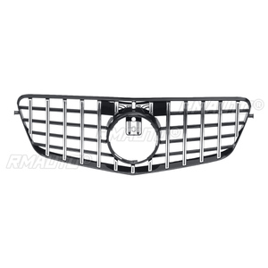 กระจังหน้า W212 GT สำหรับรถยนต์ GTR สำหรับกันชนหน้ารถยนต์เมอร์เซเดสเบนซ์ E Class W212 E200 E300 E350 E500 E550 ปี 2010-2013 - Product Image 2
