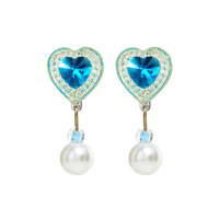Accessoires de princesse Elsa : Gants, baguette magique, couronne, ensemble de bijoux, perruque Elsa, collier, tresse pour robe de princesse, vêtements, déguisement, cosplay