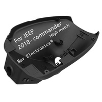 Caméra de tableau de bord de voiture pour Jeep Renegade Compass Commander Grand Cherokee Wrangler Rubicon, enregistreur de voiture Wifi caché, caméra HD 4K
