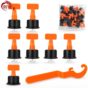 Outils de construction de ajusteur de niveleur de carreaux entretoises en plastique de 1.5mm positionnement localisateur de niveleur d'artefact pour <span class=keywords><strong>carrelage</strong></span> mural - Product Image 1