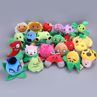 Cross Border Plants Wars Zombie Doll Super Soft Plush Cotton Toy Children's Stress Relief Game Pendant Grabber Machine