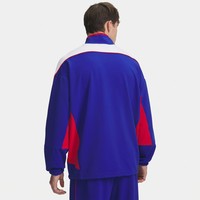 Chaqueta Deportiva Personalizada con Logotipo para Hombre, Diseño Color Block con Cierre de Cremallera, Tejido Transpirable de Poliéster, Ropa Deportiva para Gimnasio, OEM ODM