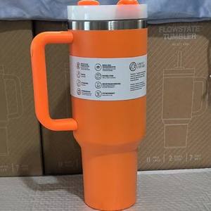 Taza de viaje aislada al vacío de acero inoxidable para Stanley 40oz con pajita para uso en automóvil 6-12 horas de aislamiento térmico - Product Image 2