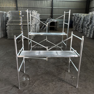 मोबाइल मचान एल्यूमीनियम पोर्टेबल हैकी प्लेटफॉर्म टॉवर लिफ्ट रोड कैस्टर व्हील लाइट मोबाइल मचान - Product Image 4