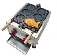 Gaufrier Électrique Professionnel Industriel Commercial Antiadhésif en Acier Inoxydable YYHB Personnalisé pour Gaufres en Forme de Pièce d'Or pour Restaurants