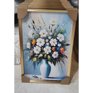 Allah tela scritta pittura religiosa Flora ancora vita porcellana di cristallo pittura decorativa moderna minimalista illustrazione - Product Image 2