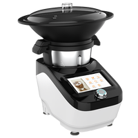Vente en gros d'usine, robot culinaire multifonctionnel 15 en 1, appareil de cuisine intelligent électrique, mélangeur chaud, KM02002