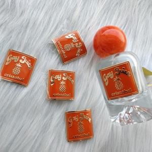 Custom Luxury Private Perfume Label <strong>Sticker</strong> Waterproof Aluminum Adhesive for Craft Use with Brand Logo <strong>Printing</strong> for Candle - Product Image 3