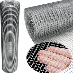 Rouleau de grillage soudé galvanisé en acier à faible teneur en carbone de haute qualité de marque Yuking, à mailles carrées, avec calibre personnalisé, pour clôture de jardin, découpe sur mesure - Product Image 6