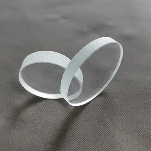1毫米厚度透明玻璃定制1毫米钢化玻璃圆形20毫米硼硅酸盐视镜