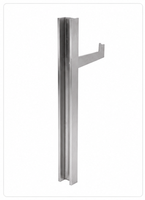 Poteau de balustrade décoratif en acier inoxydable Zhuo Ye pour extérieur, cour, terrasse, garde-corps en verre, colonne verticale