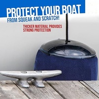 2024 personnalisé Polyester bateau garde-boue couverture bleu marine Marine grande garde-boue pare-chocs épaissi résistant à l'usure pare-chocs couverture