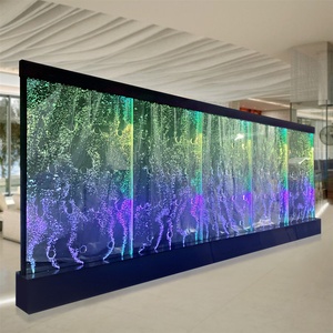 <span class=keywords><strong>Fontaine</strong></span> décorative <span class=keywords><strong>avec</strong></span> led, accessoire de décoration d'hôtel intérieure, restaurant, <span class=keywords><strong>fontaine</strong></span> lumineuse, séparation murale - Product Image 6