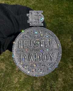 Colgante de Hip Hop de diamante de moissanita duradero de alta demanda con chapado en oro y plata para un brillo duradero - Product Image 3