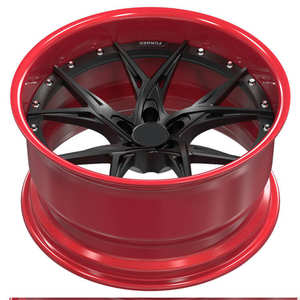 Rines de Aleación de Aluminio Forjado Rojos de 18 Pulgadas con Diseño Multirradio, Aptos para BRZ <span class=keywords><strong>XV</strong></span> Forester Outback 2011 - Product Image 2