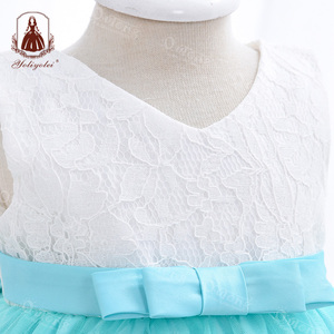 Vestido <span class=keywords><strong>de</strong></span> Fiesta Ecológico para Bebés Yoliyolei, Vestido <span class=keywords><strong>de</strong></span> Bautizo Formal con Lazo y Flores para Niñas, Vestido <span class=keywords><strong>de</strong></span> <span class=keywords><strong>Cumpleaños</strong></span> para Bebés <span class=keywords><strong>de</strong></span> <span class=keywords><strong>1</strong></span> <span class=keywords><strong>Año</strong></span> - Product Image 3